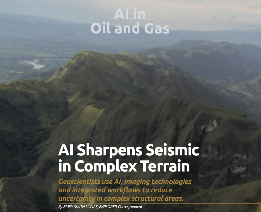 AI Sharpens Seismic in Complex Terrain